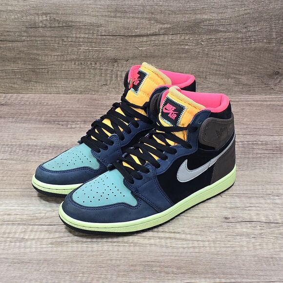 Nike Air Jordan 1 Retro High Tokyo Bio Hack Men's Size 8 Sneakers (555088-201) - Picture 7 of 9